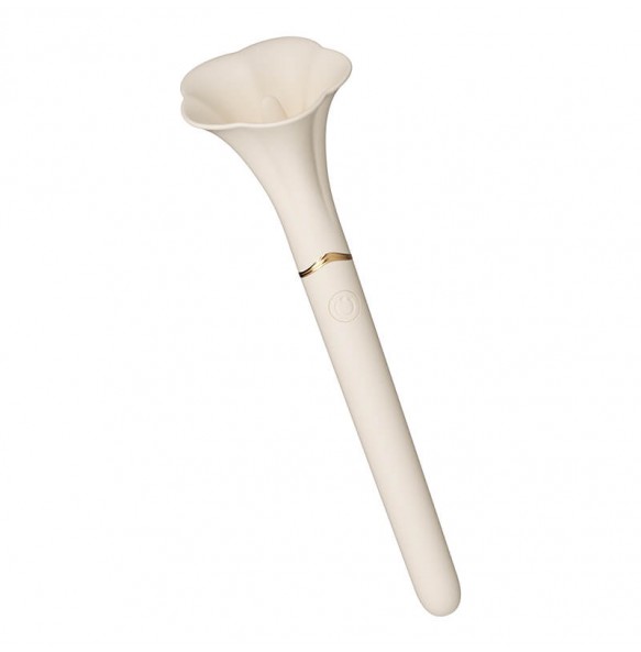 MizzZee - Gen 2 Warming Licking Mini Vibrator Wand (Chargeable - White) MizzZee - Gen 2 Warming Licking Mini Vibrator Wand (Chargeable - White)